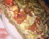 Foto del paso 5 de la receta: Tarta de Puerros, Tomate, Huevos y Queso 😋