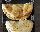 A picture of step 2 of Chole Kulche.