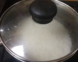 A picture of step 2 of Japanese rice cooking.