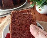 Foto langkah ke 10 dari resep Choco Chiffon Cake.