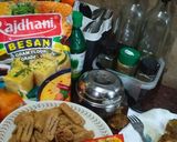 A picture of step 5 of Besan Namak Pare (Chickpea Flour Savory Crackers).