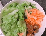 Hình bước làm 1 của món Salad thịt bò trộn