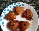 A picture of step 9 of Rava upma cutlet.
