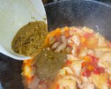 A picture of step 8 of Japanese Curry with Chicken.