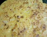A picture of step 4 of Besan Ka cheela.
