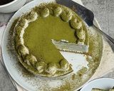 Foto langkah ke 10 dari resep 🍵 MATCHA CREPES CAKE 🍵.