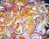 A picture of step 4 of Pepper chicken.