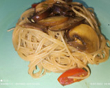 Foto del paso 6 de la receta: Spaghettini con setas