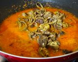 Foto langkah ke 3 dari resep Ati Ampela Usus Kentang Pedas.