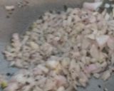 A picture of step 4 of Khandeshi wangyache bharit.