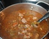 A picture of step 6 of Mateo's Pork Green Chile.