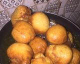 A picture of step 1 of Puff puff.