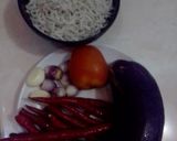 Foto langkah ke 1 dari resep Sambal Terong Teri Medan.