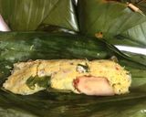 Foto langkah ke 6 dari resep Pepes Teri basah.