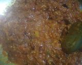 A picture of step 6 of Kadhai paneer.