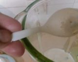 A picture of step 4 of Cocoa milk lassi.