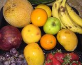 A picture of step 1 of Fruit salad.