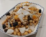 Foto del paso 7 de la receta: Ensalada de garbanzos, bacalao y cítricos