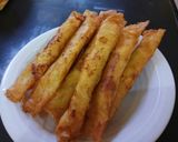 Foto langkah ke 7 dari resep Pisang Aroma/Pisang Karamel + Kulit Lumpia Homemade.