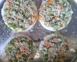 A picture of step 8 of Airfried Vegetables Sesame Disc.
