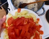 Lecsós tarhonya 🍅🌶️🫑🧅 recept fázis 1 fotója