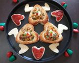 A picture of step 14 of Cheese Veg Bread Heart Disc.