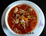 A picture of step 6 of Italian Minestrone Soup.