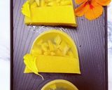 A picture of step 9 of Tropical Jackfruit agar-agar pudding.