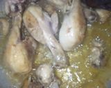A picture of step 3 of Chicken Shinwari Karahi with cream.