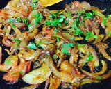 A picture of step 3 of Spicy Masala Gram flour (Besan) Omlette.