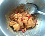 A picture of step 2 of Kutchi Bhel.