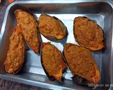 Foto del paso 3 de la receta: Boniatos rellenos 🍠🧡🍂