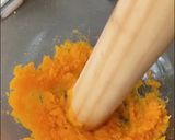 A picture of step 1 of Butternut Squash Rose-Shaped Rolls.