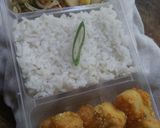 Foto langkah ke 3 dari resep Bekal 🍚 Nugget Tahu Oseng Sawi Putih Kecambah.
