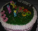 Foto langkah ke 6 dari resep Cake ultah.