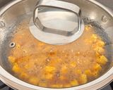 A picture of step 3 of Pazham Kalan-Kerala Ripe Banana Curry (with Phulka) -Sadya Special.