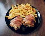 Baconös, mustáros-tejfölös csirkecomb 🍗🥓 recept fázis 4 fotója