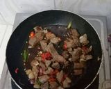 Foto langkah ke 5 dari resep Tumis daging sapi untuk diet, no oil, no garam no micin,.