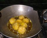 A picture of step 1 of Jackfruit kofta Curry.