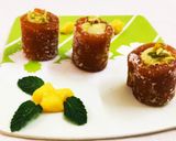 आम पापड़ और खोया रोल (aam papad aur khoya roll recipe in Hindi) रेसिपी चरण 10 फोटो
