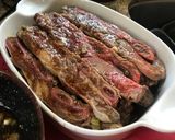 A picture of step 3 of Kalbi (Korean Style Cross Cut Beef Short Ribs).