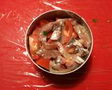 Foto del paso 4 de la receta Timbal de anchoas caseras y tomates cherrys