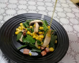 Foto del paso 7 de la receta: Ensalada de espinacas con tocino