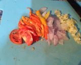 Foto langkah ke 2 dari resep Oseng jamur sawi telor.