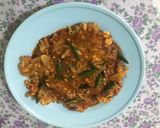 Foto langkah ke 6 dari resep Sarden goreng telur.