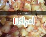 صورة لخطوة 1 من وصفة بطاطا بلبندورة بلفخارة