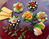 A picture of step 6 of Japanese Kawaii Sushi Donuts.
