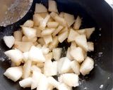 A picture of step 2 of Babugosha murabba.