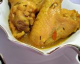 A picture of step 5 of Chicken pepper soup.