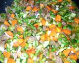 A picture of step 1 of Veggie Sauce.